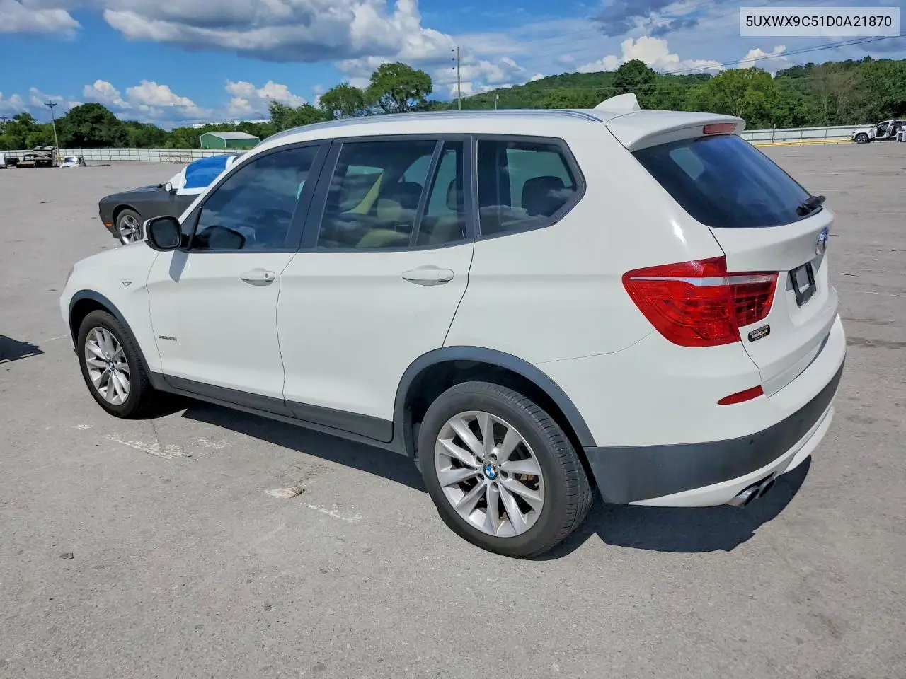 2013 BMW X3 xDrive28I VIN: 5UXWX9C51D0A21870 Lot: 61123216