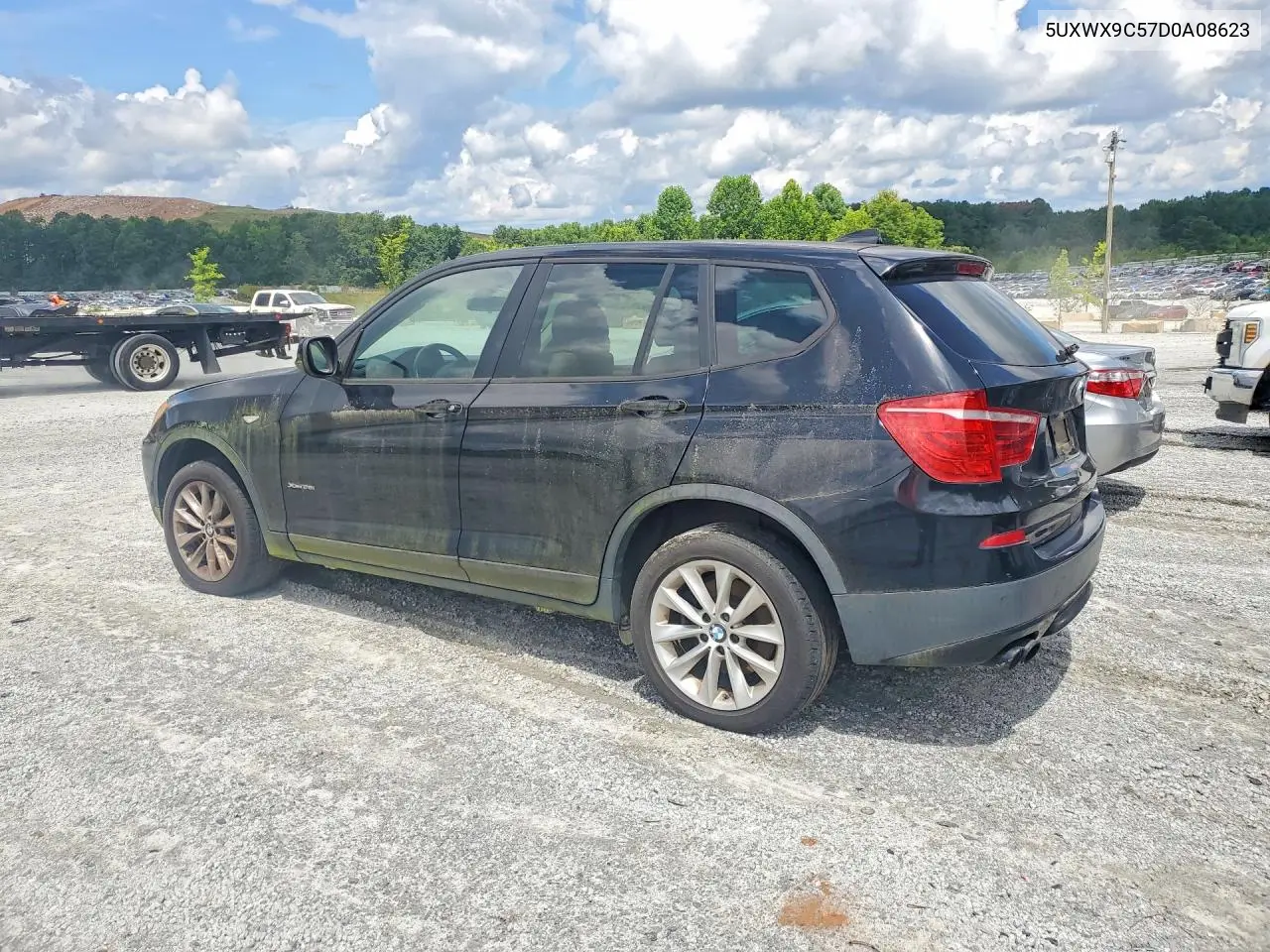 2013 BMW X3 xDrive28I VIN: 5UXWX9C57D0A08623 Lot: 61366626