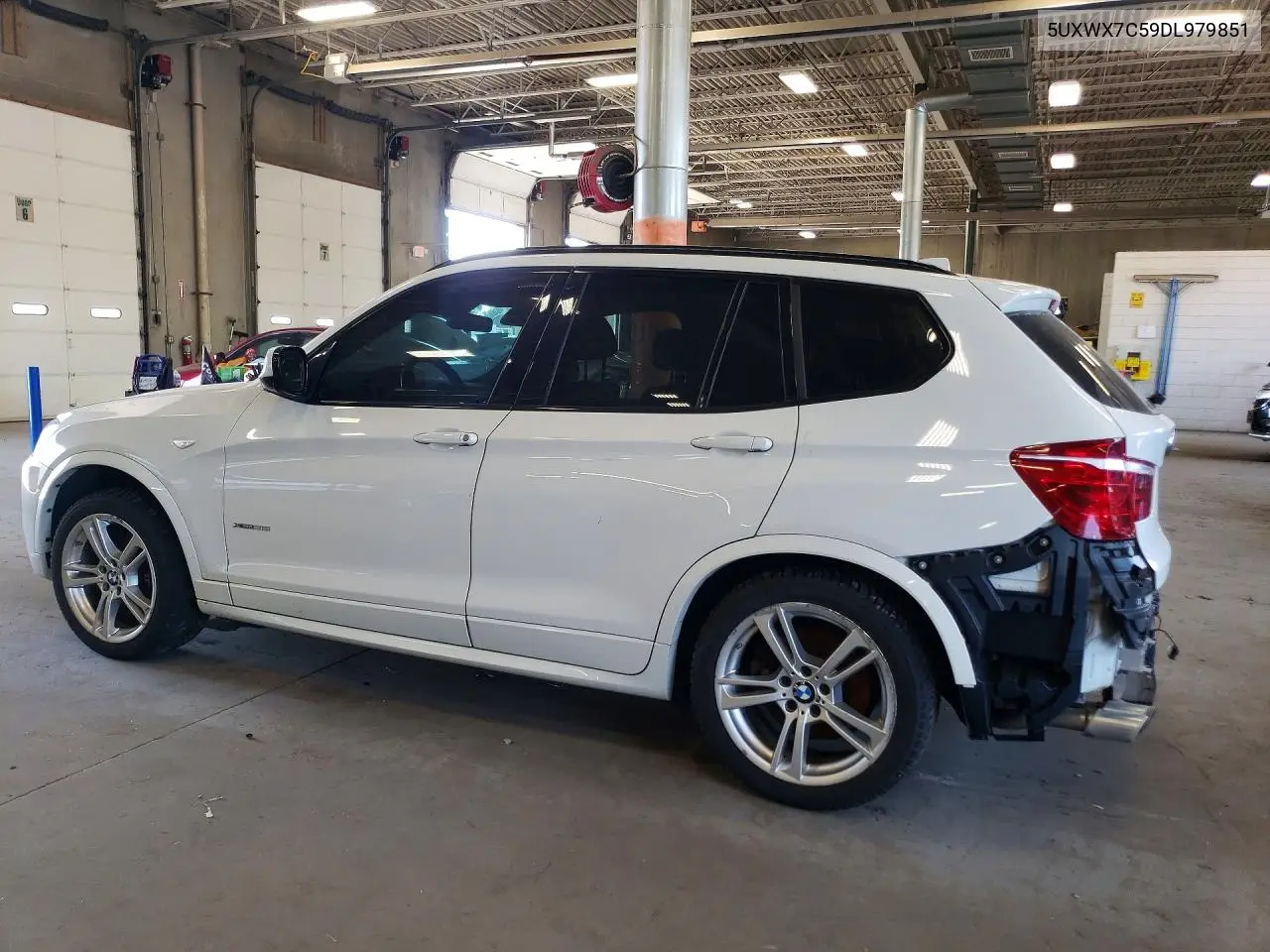 2013 BMW X3 xDrive35I VIN: 5UXWX7C59DL979851 Lot: 61430206
