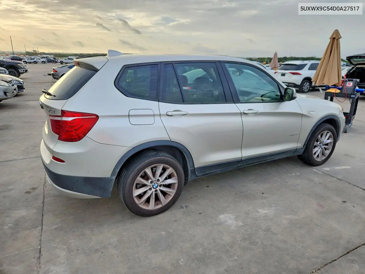 2013 BMW X3 xDrive28I VIN: 5UXWX9C54D0A27517 Lot: 61670996
