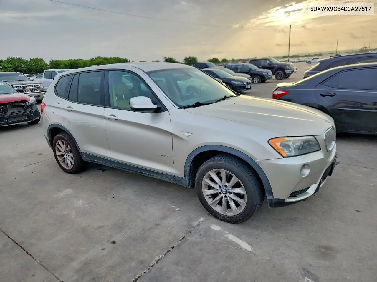 2013 BMW X3 xDrive28I VIN: 5UXWX9C54D0A27517 Lot: 61670996