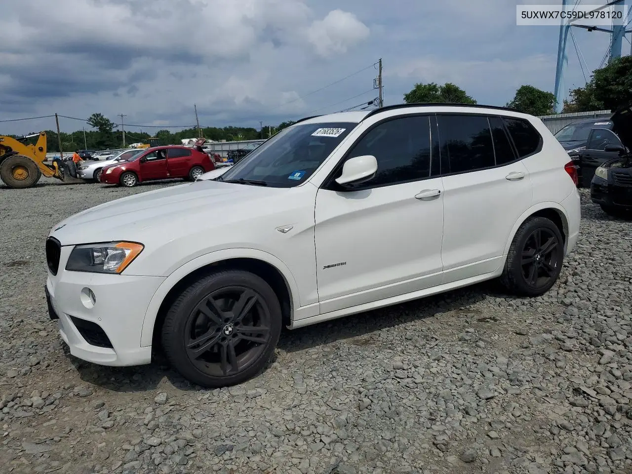 2013 BMW X3 xDrive35I VIN: 5UXWX7C59DL978120 Lot: 61683526