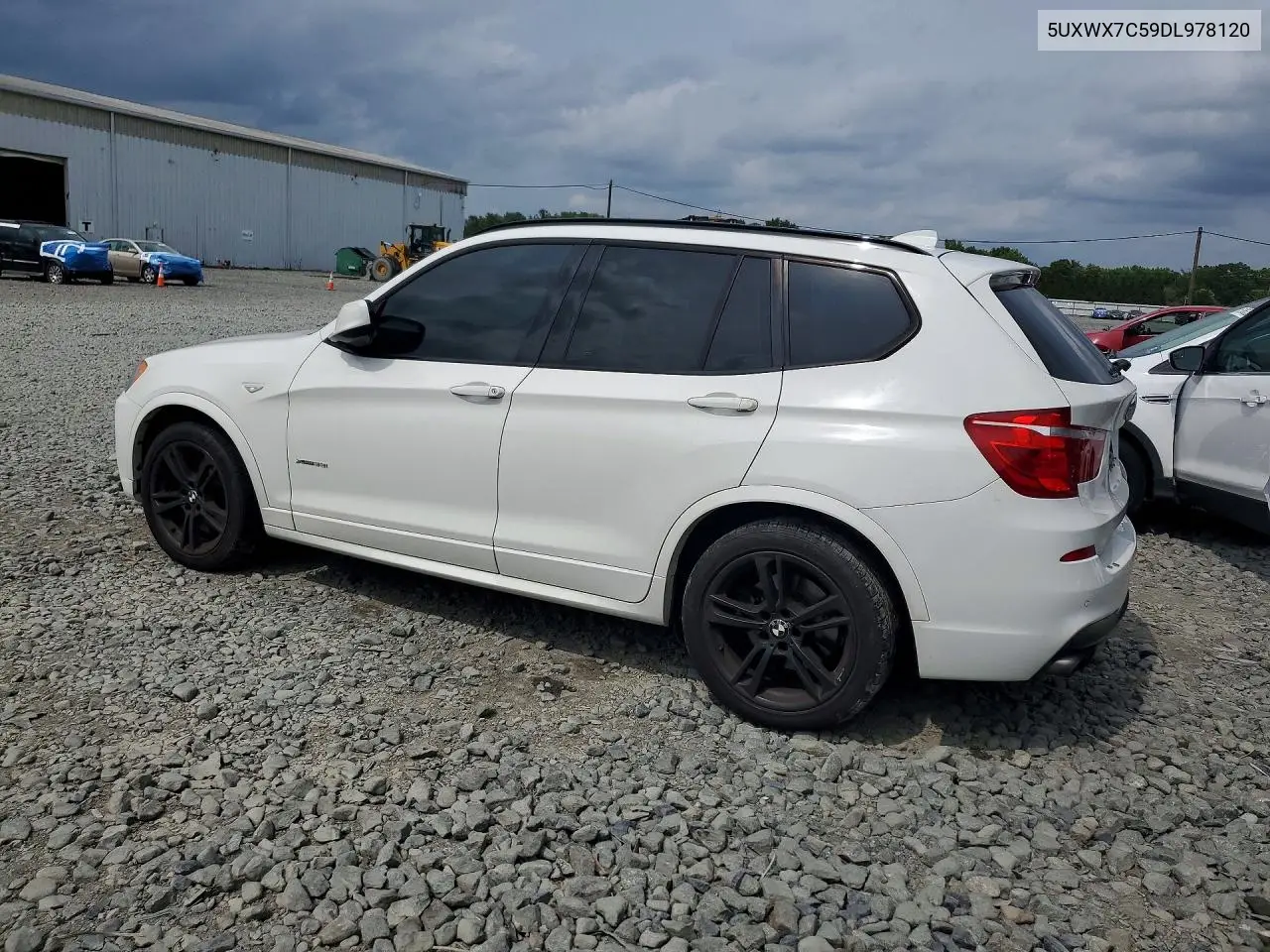 2013 BMW X3 xDrive35I VIN: 5UXWX7C59DL978120 Lot: 61683526