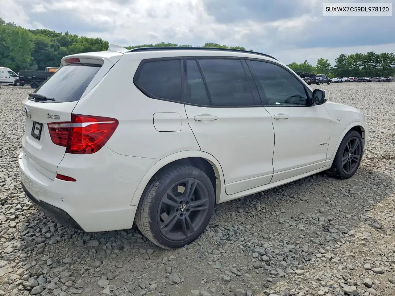 2013 BMW X3 xDrive35I VIN: 5UXWX7C59DL978120 Lot: 61683526