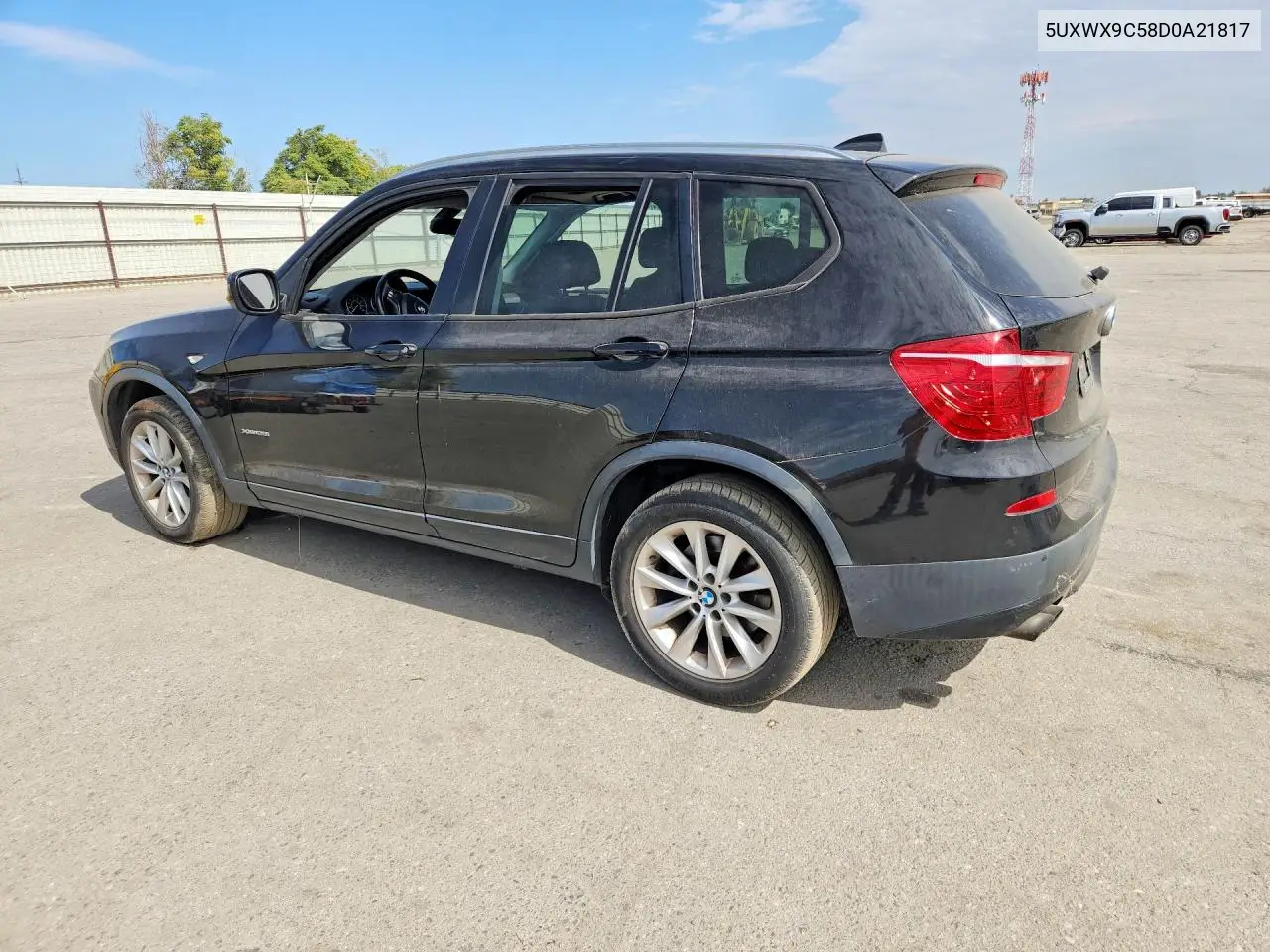 2013 BMW X3 VIN: 5UXWX9C58D0A21817 Lot: 61776606