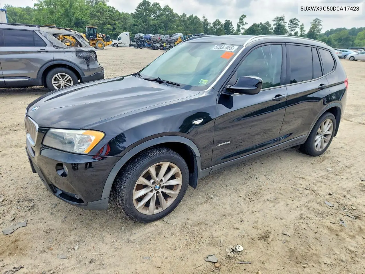 2013 BMW X3 xDrive28I VIN: 5UXWX9C50D0A17423 Lot: 62036856
