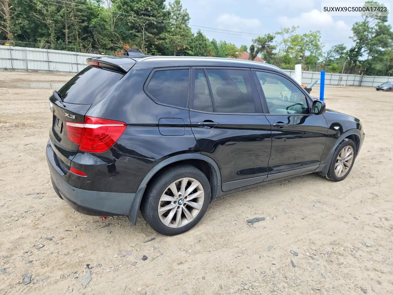 2013 BMW X3 xDrive28I VIN: 5UXWX9C50D0A17423 Lot: 62036856