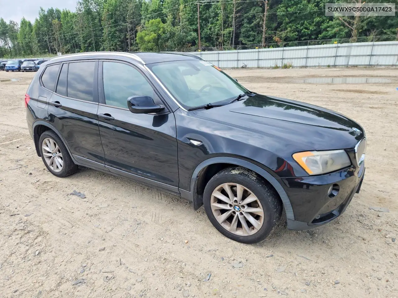 2013 BMW X3 xDrive28I VIN: 5UXWX9C50D0A17423 Lot: 62036856