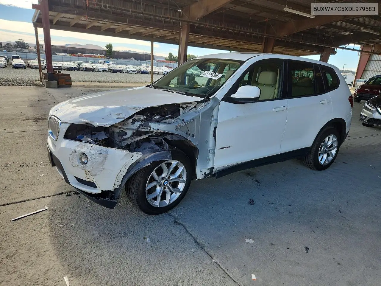 2013 BMW X3 xDrive35I VIN: 5UXWX7C5XDL979583 Lot: 62149206