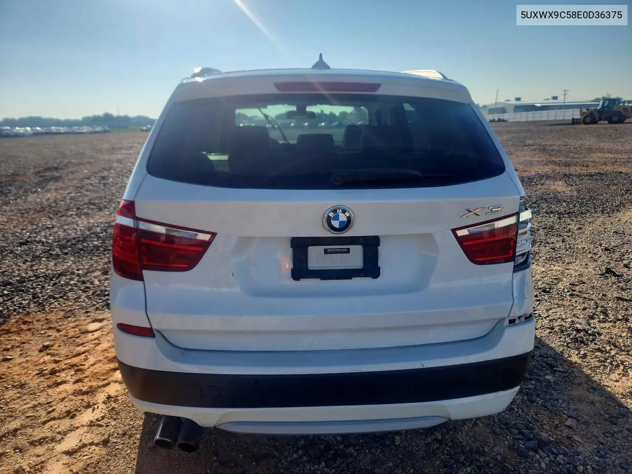 2014 BMW X3 VIN: 5UXWX9C58E0D36375 Lot: 60415436
