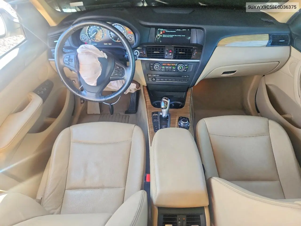 2014 BMW X3 VIN: 5UXWX9C58E0D36375 Lot: 60415436