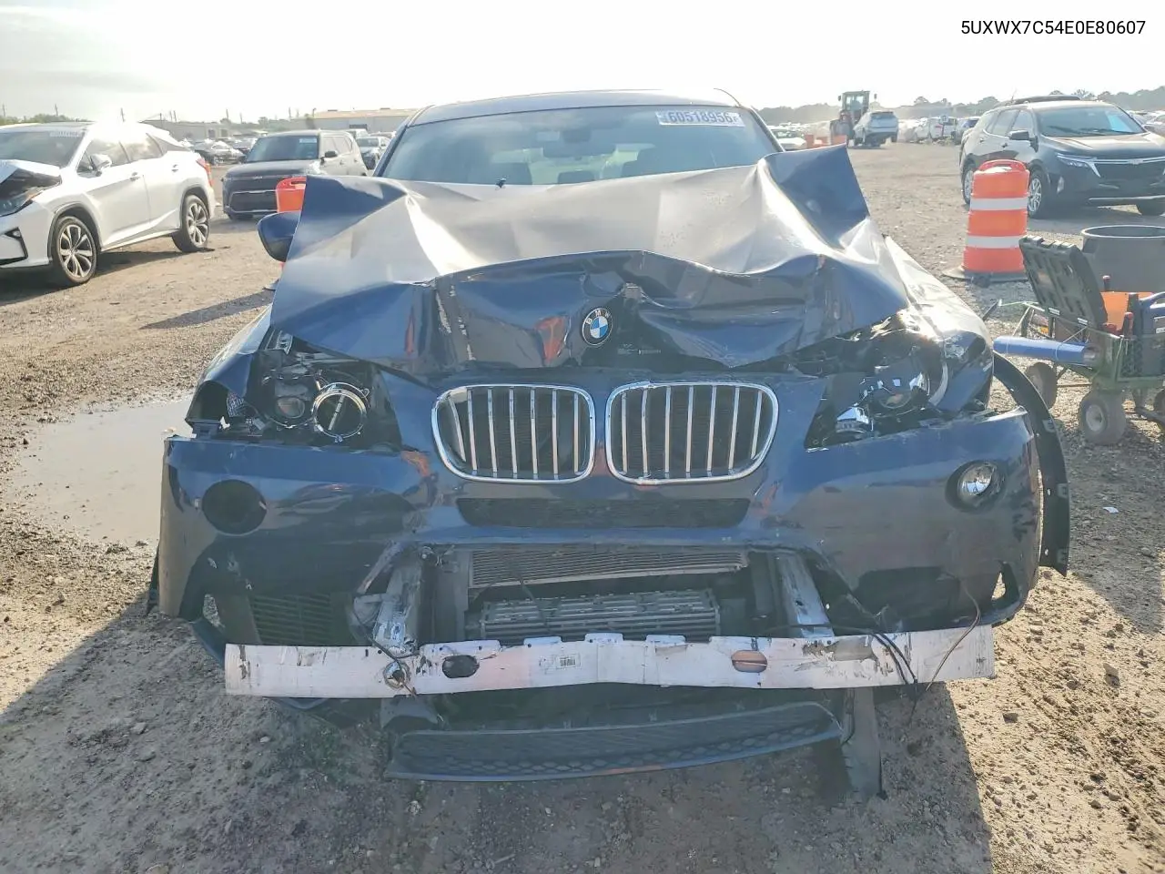 2014 BMW X3 xDrive35I VIN: 5UXWX7C54E0E80607 Lot: 60518956