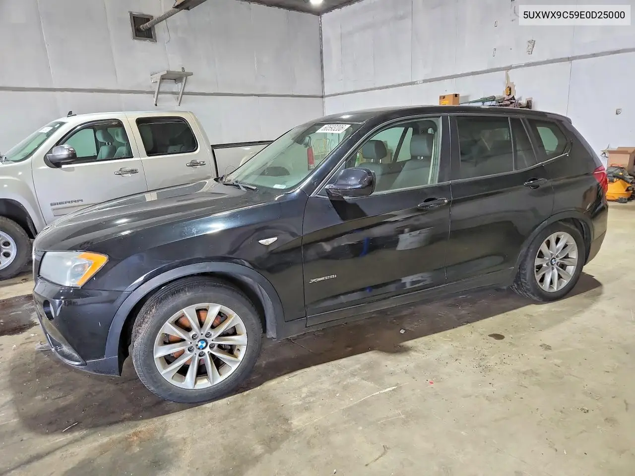 2014 BMW X3 xDrive28I VIN: 5UXWX9C59E0D25000 Lot: 60593206