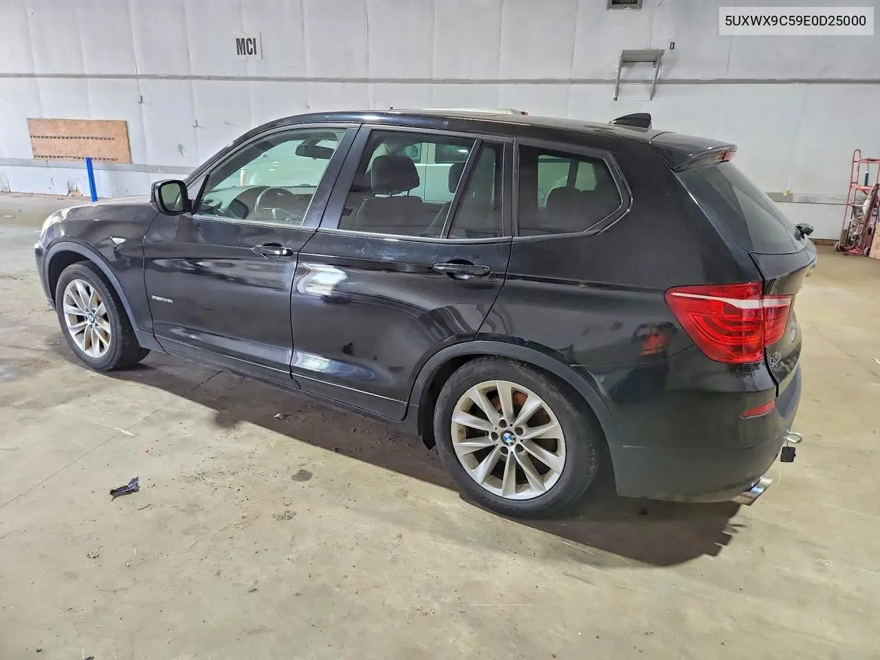 2014 BMW X3 xDrive28I VIN: 5UXWX9C59E0D25000 Lot: 60593206