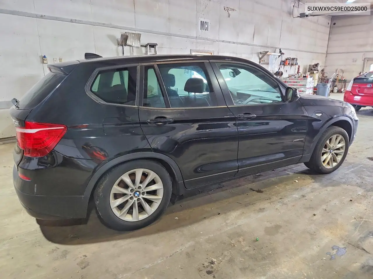 2014 BMW X3 xDrive28I VIN: 5UXWX9C59E0D25000 Lot: 60593206