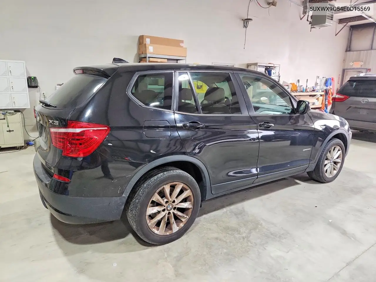 2014 BMW X3 xDrive28I VIN: 5UXWX9C54E0D15569 Lot: 61343716