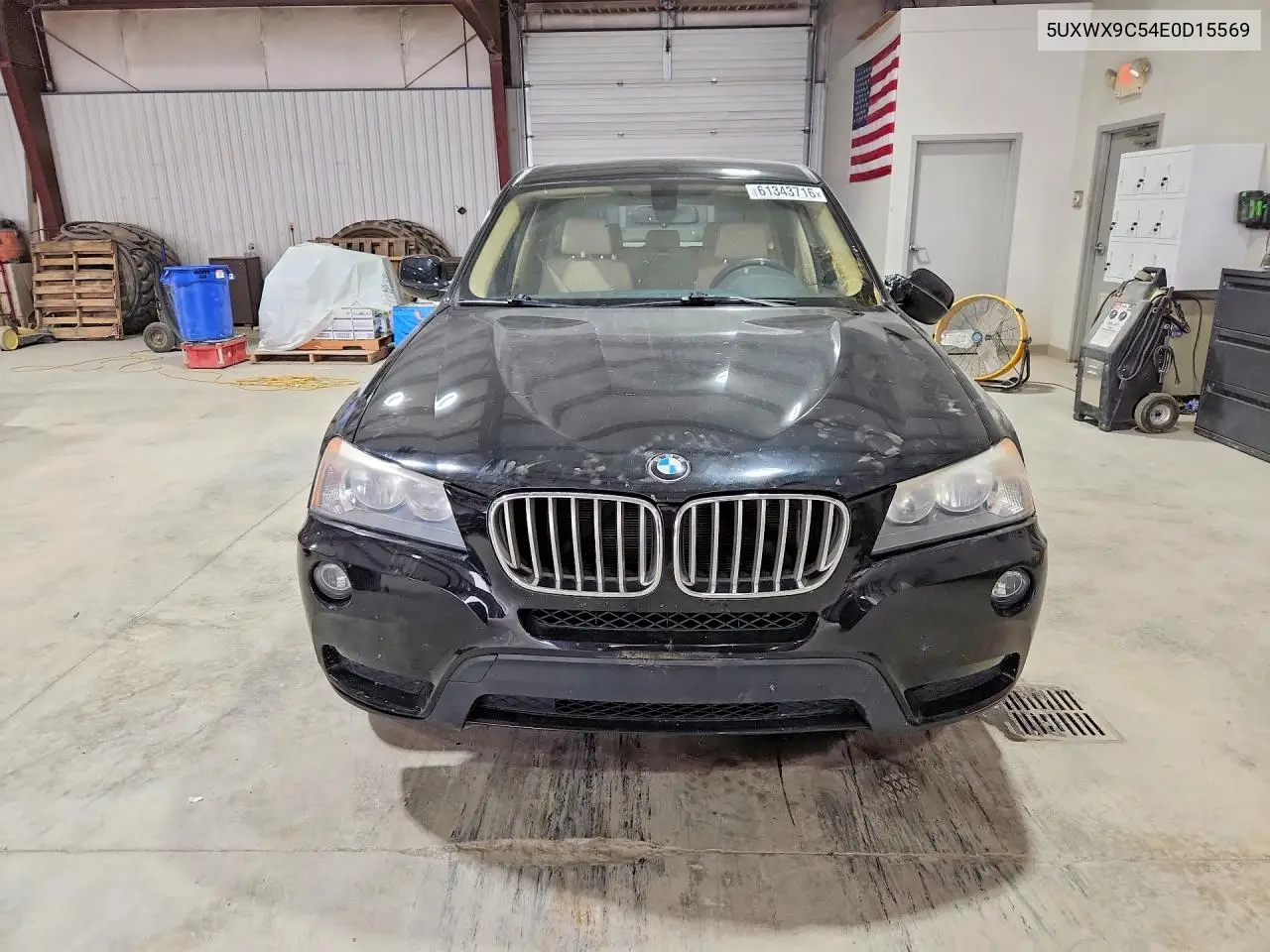 2014 BMW X3 xDrive28I VIN: 5UXWX9C54E0D15569 Lot: 61343716