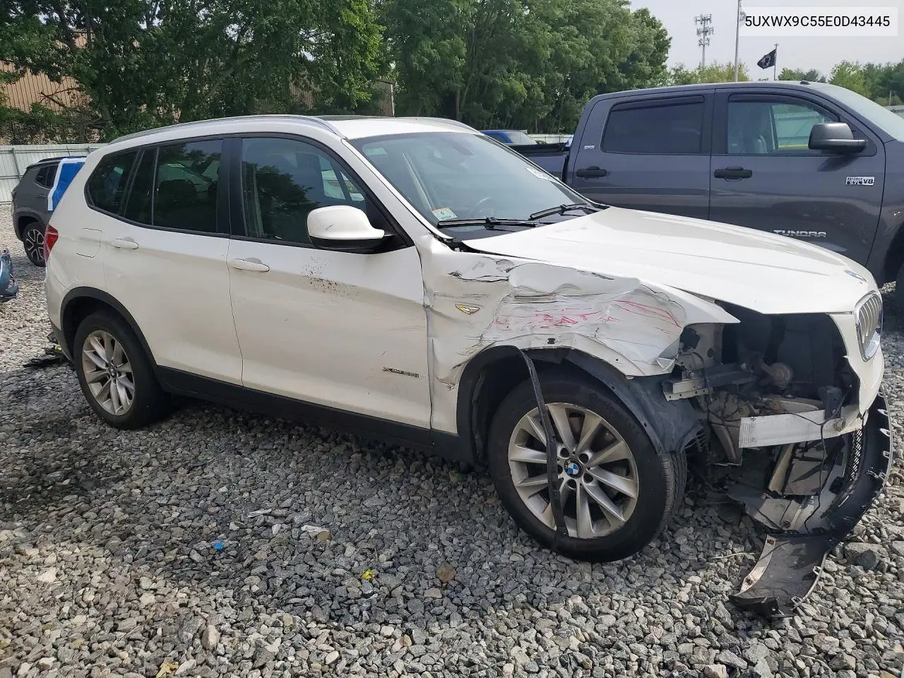 2014 BMW X3 xDrive28I VIN: 5UXWX9C55E0D43445 Lot: 61462996