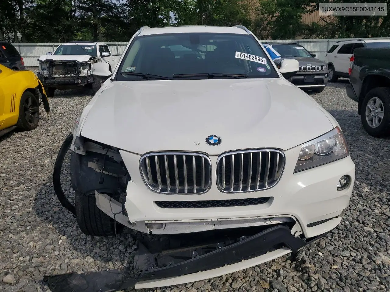 2014 BMW X3 xDrive28I VIN: 5UXWX9C55E0D43445 Lot: 61462996