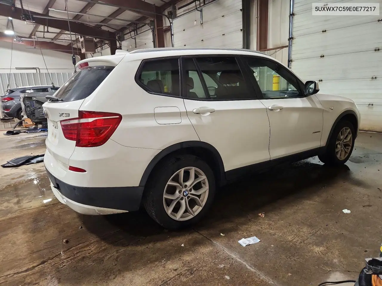 2014 BMW X3 xDrive35I VIN: 5UXWX7C59E0E77217 Lot: 61671936