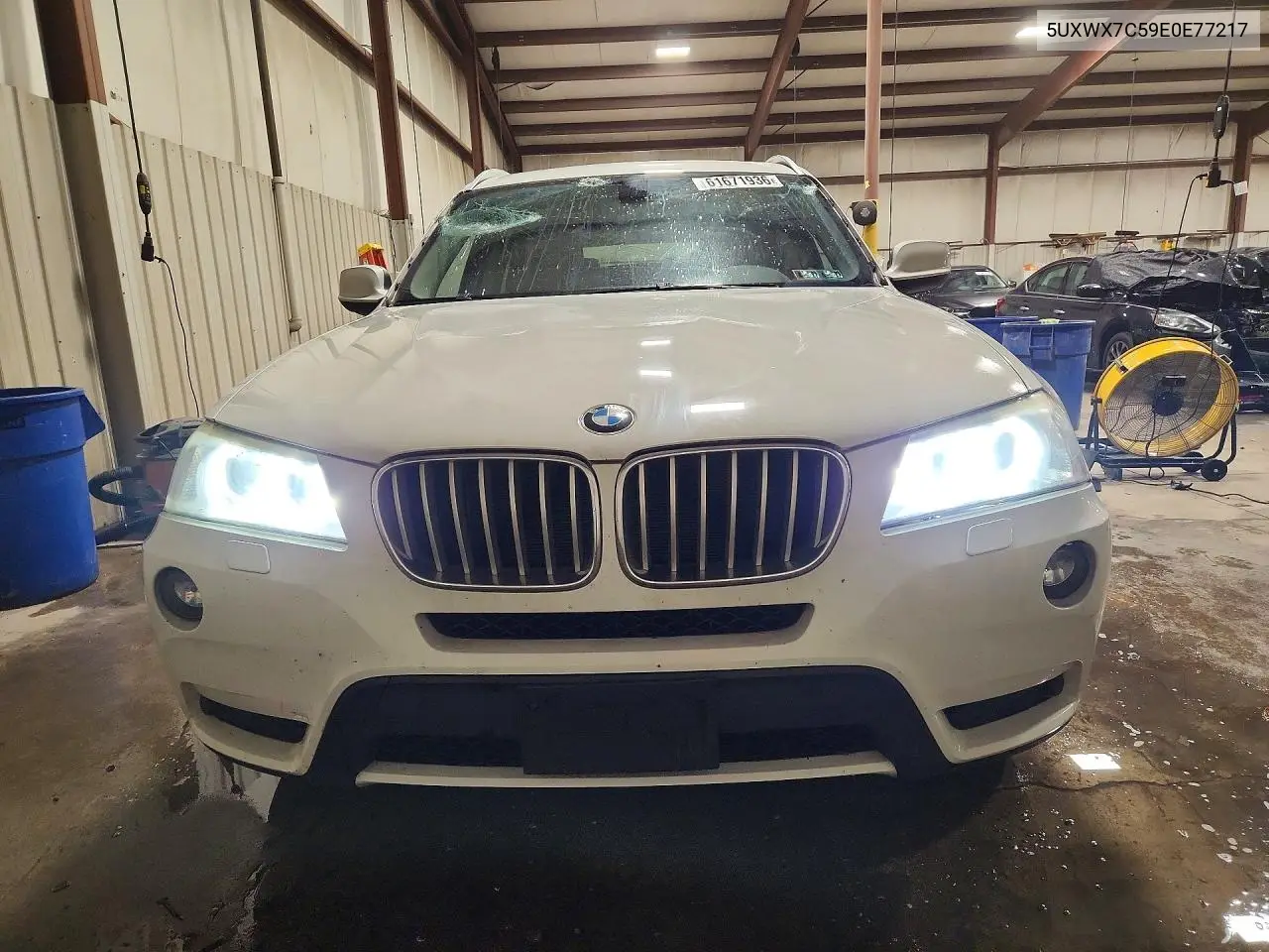2014 BMW X3 xDrive35I VIN: 5UXWX7C59E0E77217 Lot: 61671936