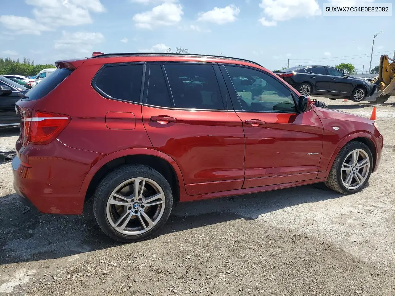 2014 BMW X3 xDrive35I VIN: 5UXWX7C54E0E82082 Lot: 61698216