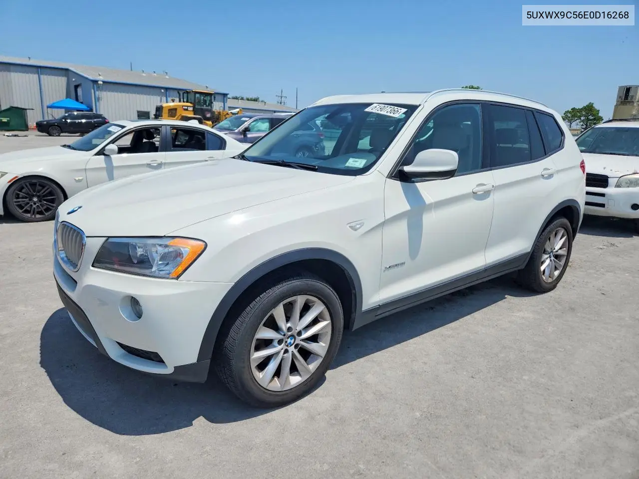 2014 BMW X3 xDrive28I VIN: 5UXWX9C56E0D16268 Lot: 61907366