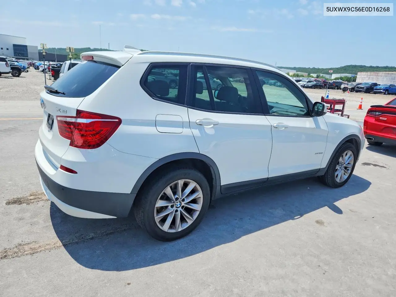 2014 BMW X3 xDrive28I VIN: 5UXWX9C56E0D16268 Lot: 61907366