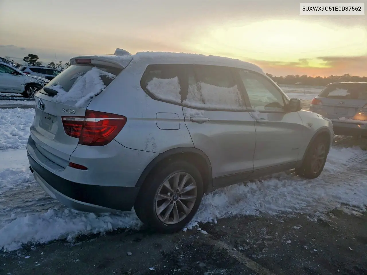5UXWX9C51E0D37562 2014 BMW X3 xDrive28I