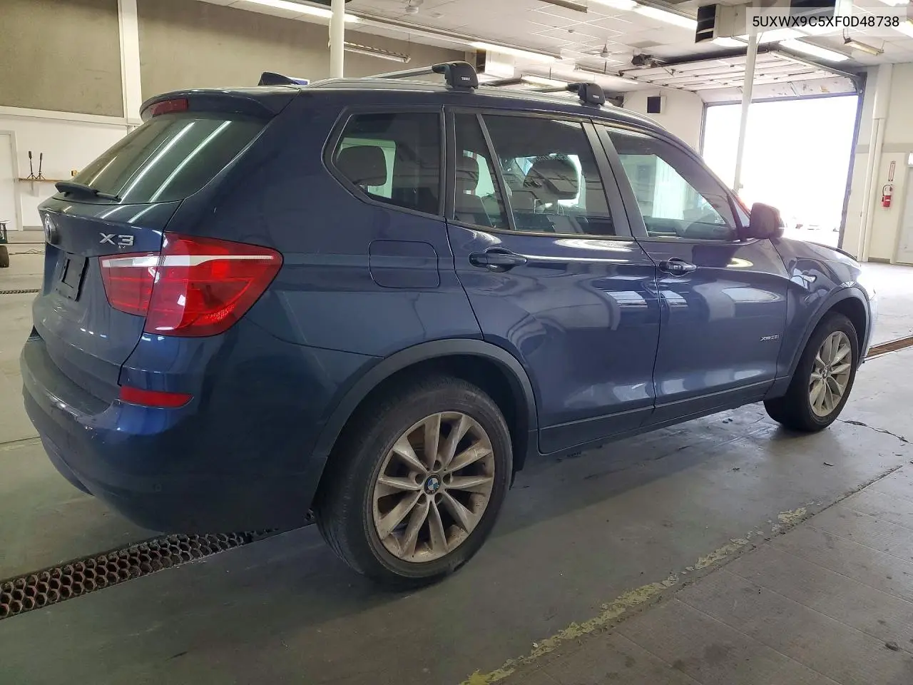 2015 BMW X3 xDrive28I VIN: 5UXWX9C5XF0D48738 Lot: 57544986