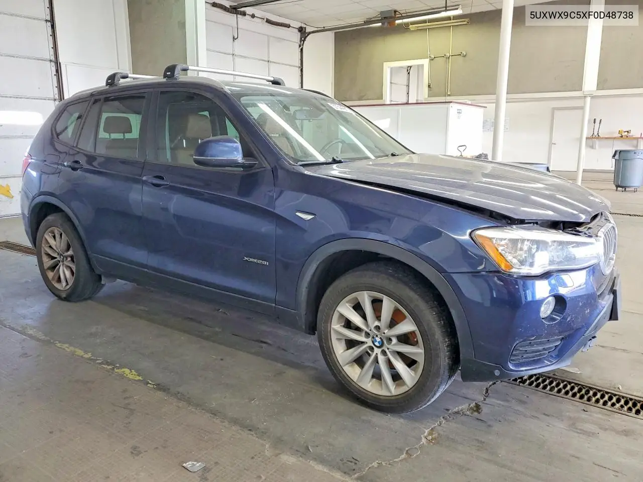 2015 BMW X3 xDrive28I VIN: 5UXWX9C5XF0D48738 Lot: 57544986
