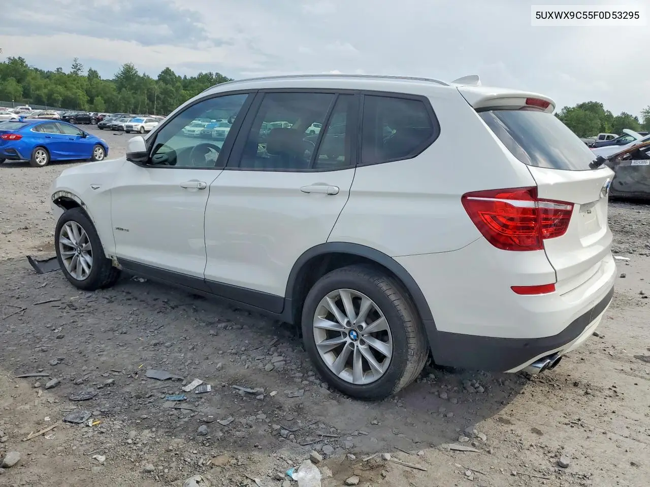 2015 BMW X3 xDrive28I VIN: 5UXWX9C55F0D53295 Lot: 60608326