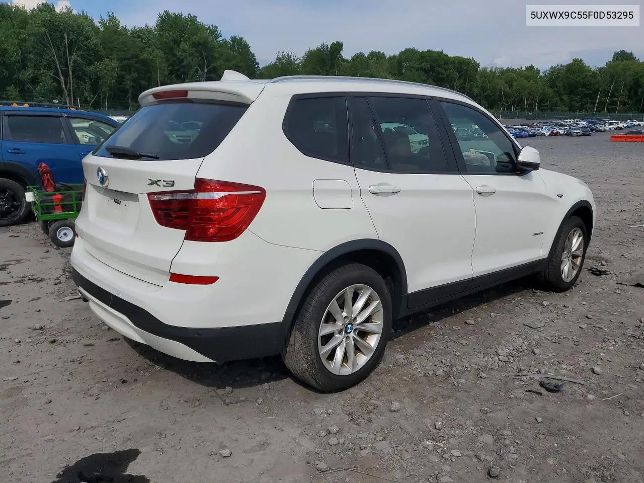 2015 BMW X3 xDrive28I VIN: 5UXWX9C55F0D53295 Lot: 60608326
