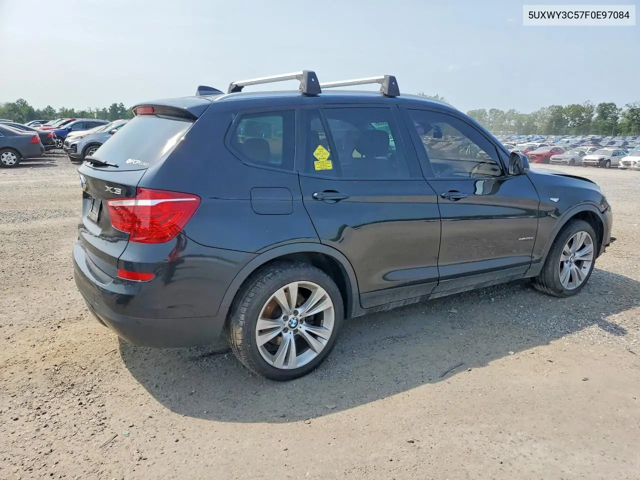 2015 BMW X3 xDrive28D VIN: 5UXWY3C57F0E97084 Lot: 61355306
