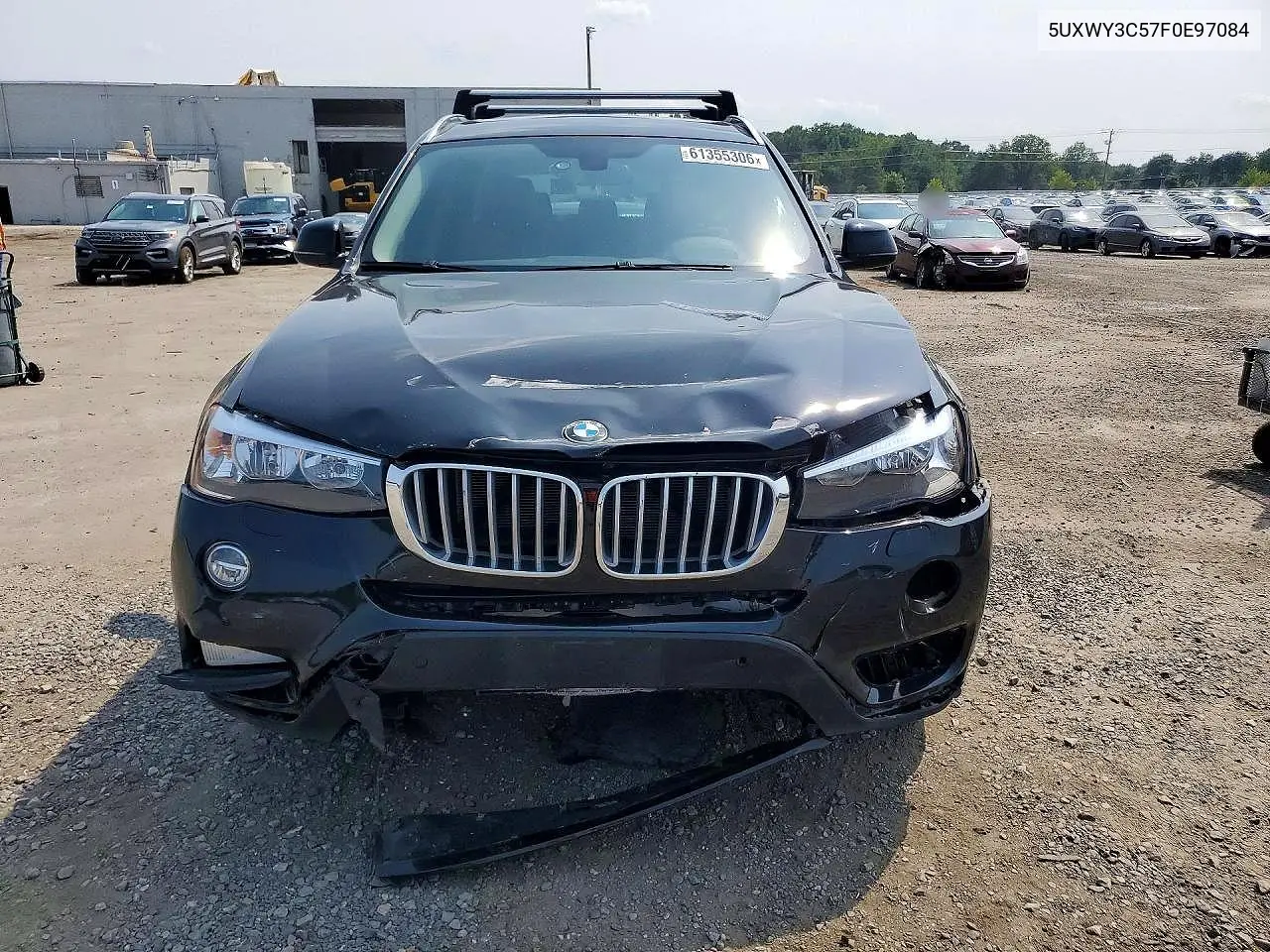 2015 BMW X3 xDrive28D VIN: 5UXWY3C57F0E97084 Lot: 61355306