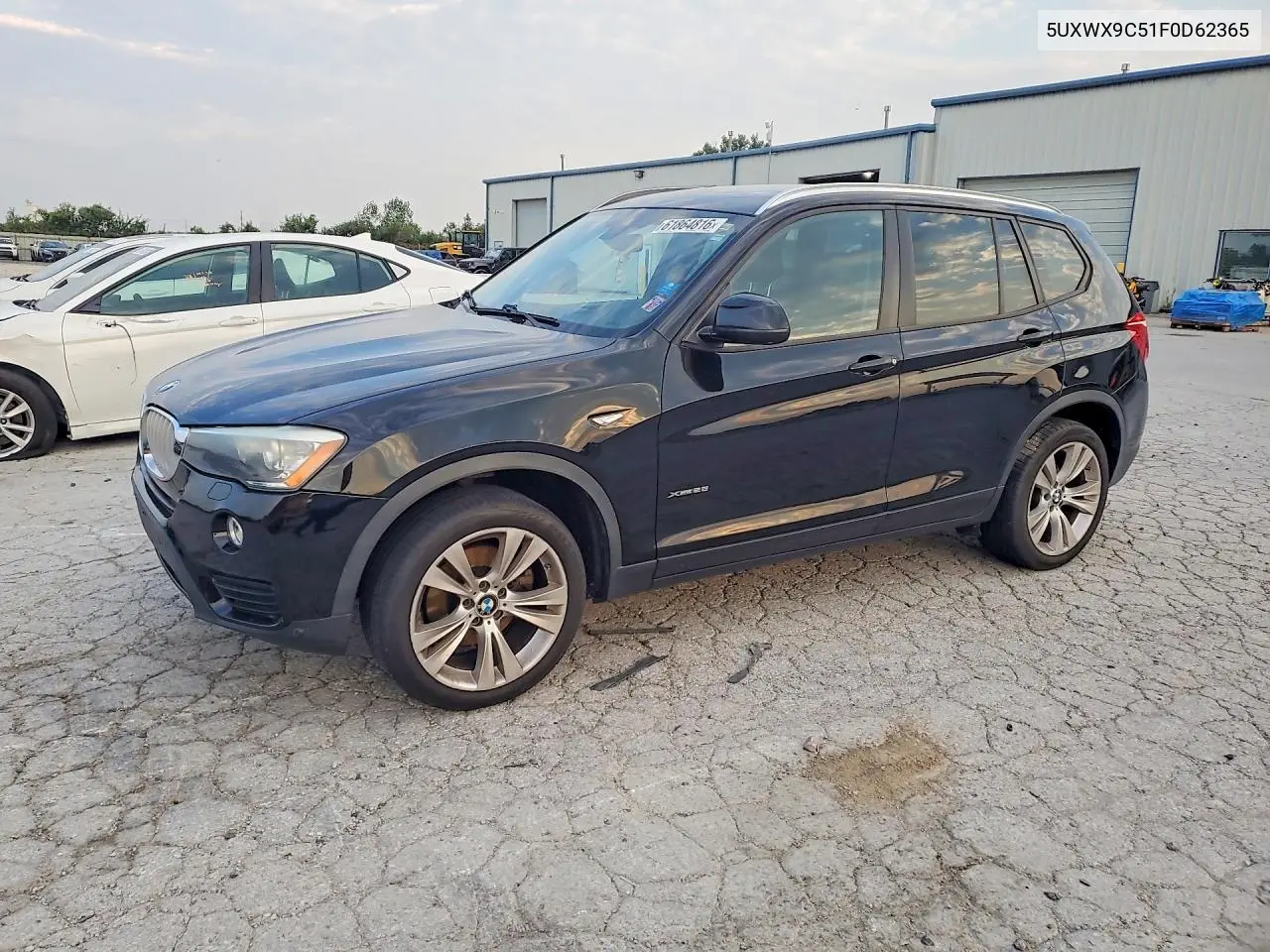 2015 BMW X3 xDrive28I VIN: 5UXWX9C51F0D62365 Lot: 61864816
