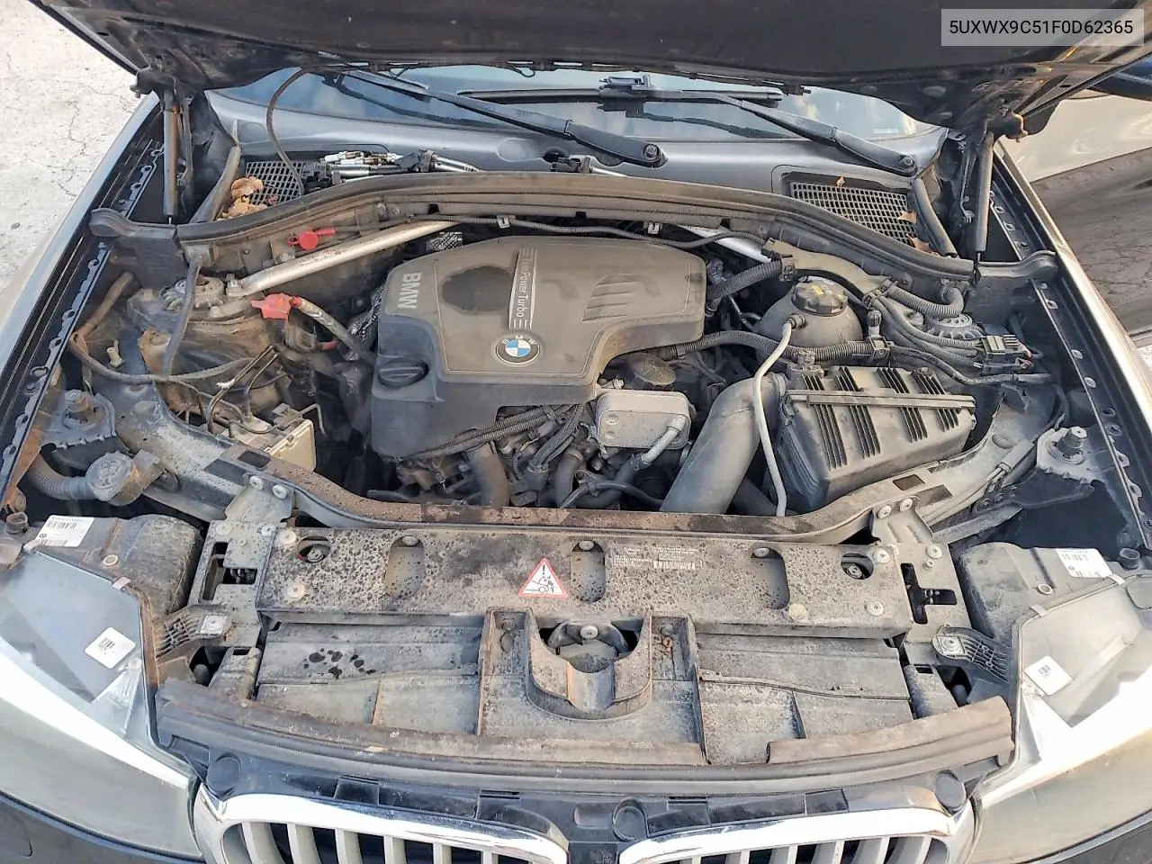 2015 BMW X3 xDrive28I VIN: 5UXWX9C51F0D62365 Lot: 61864816
