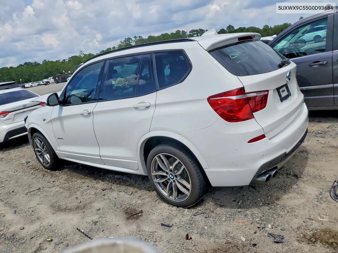 2016 BMW X3 xDrive28I VIN: 5UXWX9C55G0D93684 Lot: 60178166