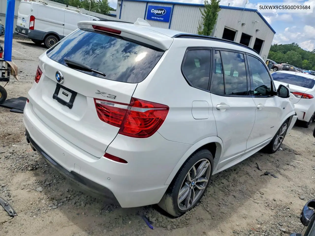 2016 BMW X3 xDrive28I VIN: 5UXWX9C55G0D93684 Lot: 60178166