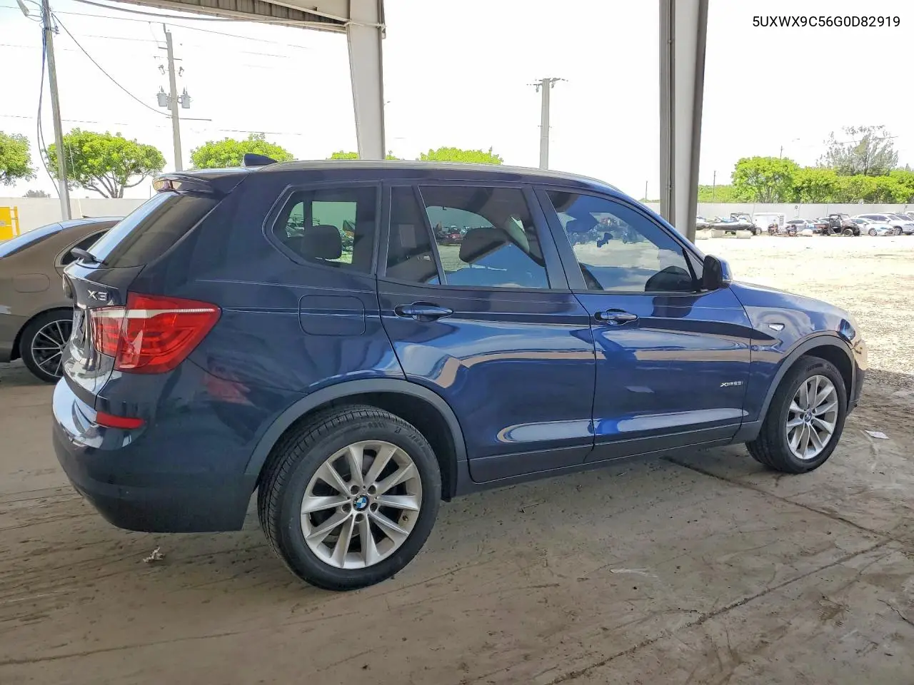 2016 BMW X3 xDrive28I VIN: 5UXWX9C56G0D82919 Lot: 60408576