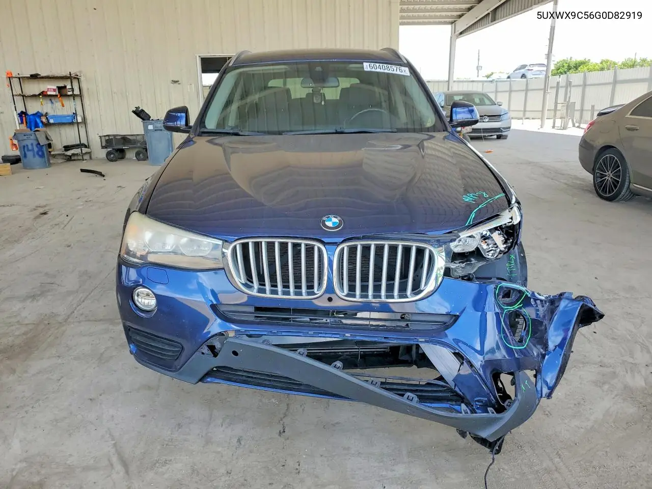 2016 BMW X3 xDrive28I VIN: 5UXWX9C56G0D82919 Lot: 60408576