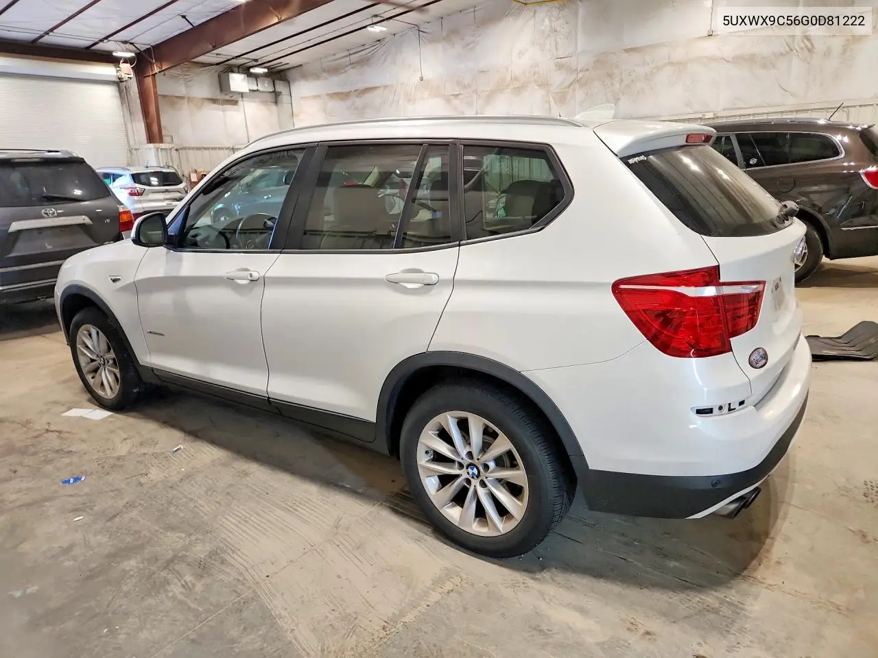 2016 BMW X3 xDrive28I VIN: 5UXWX9C56G0D81222 Lot: 60610596