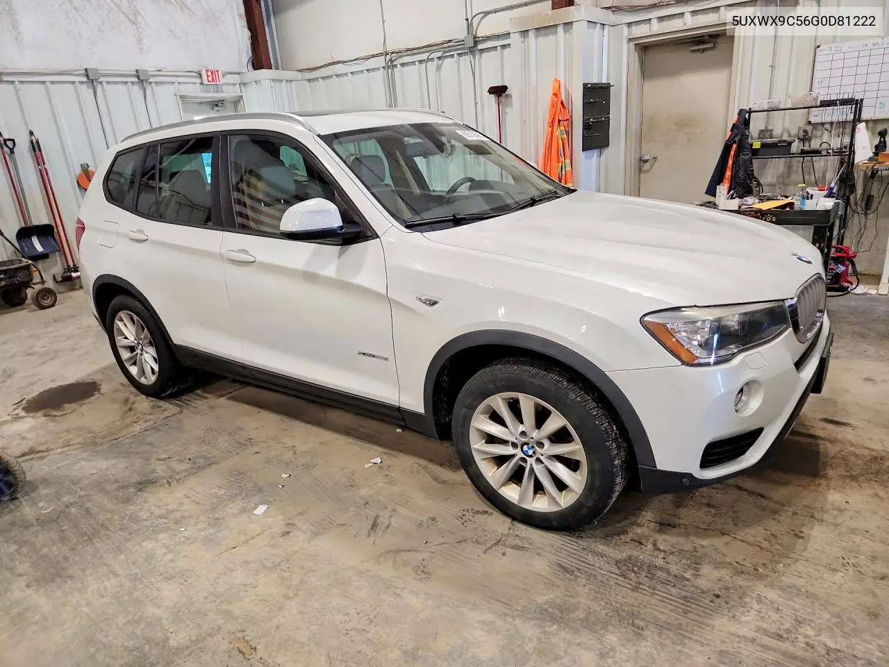 2016 BMW X3 xDrive28I VIN: 5UXWX9C56G0D81222 Lot: 60610596