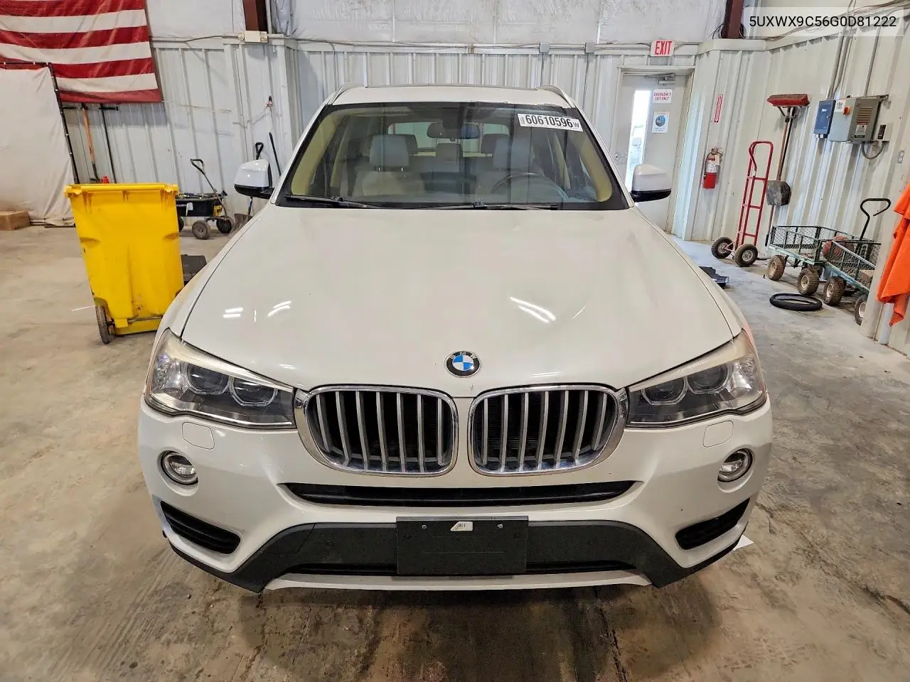 2016 BMW X3 xDrive28I VIN: 5UXWX9C56G0D81222 Lot: 60610596