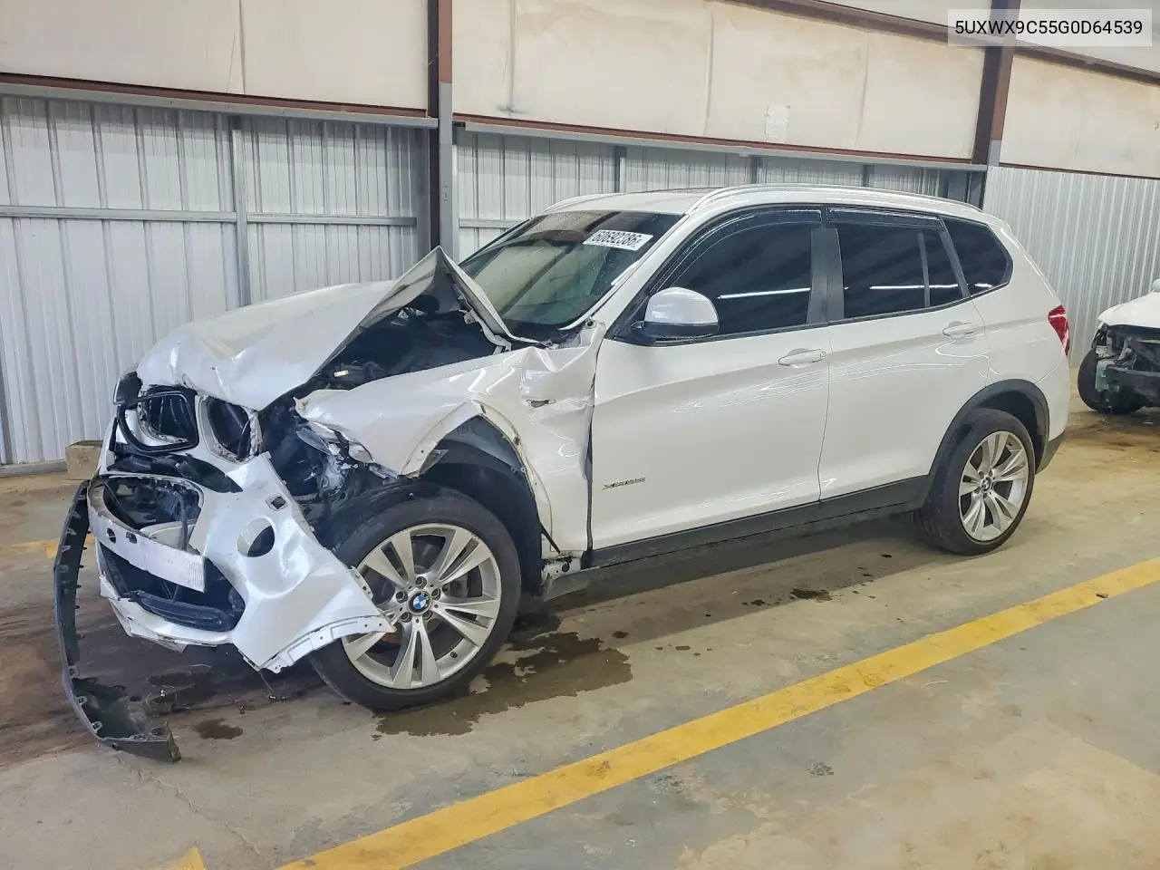 2016 BMW X3 xDrive28I VIN: 5UXWX9C55G0D64539 Lot: 60692386