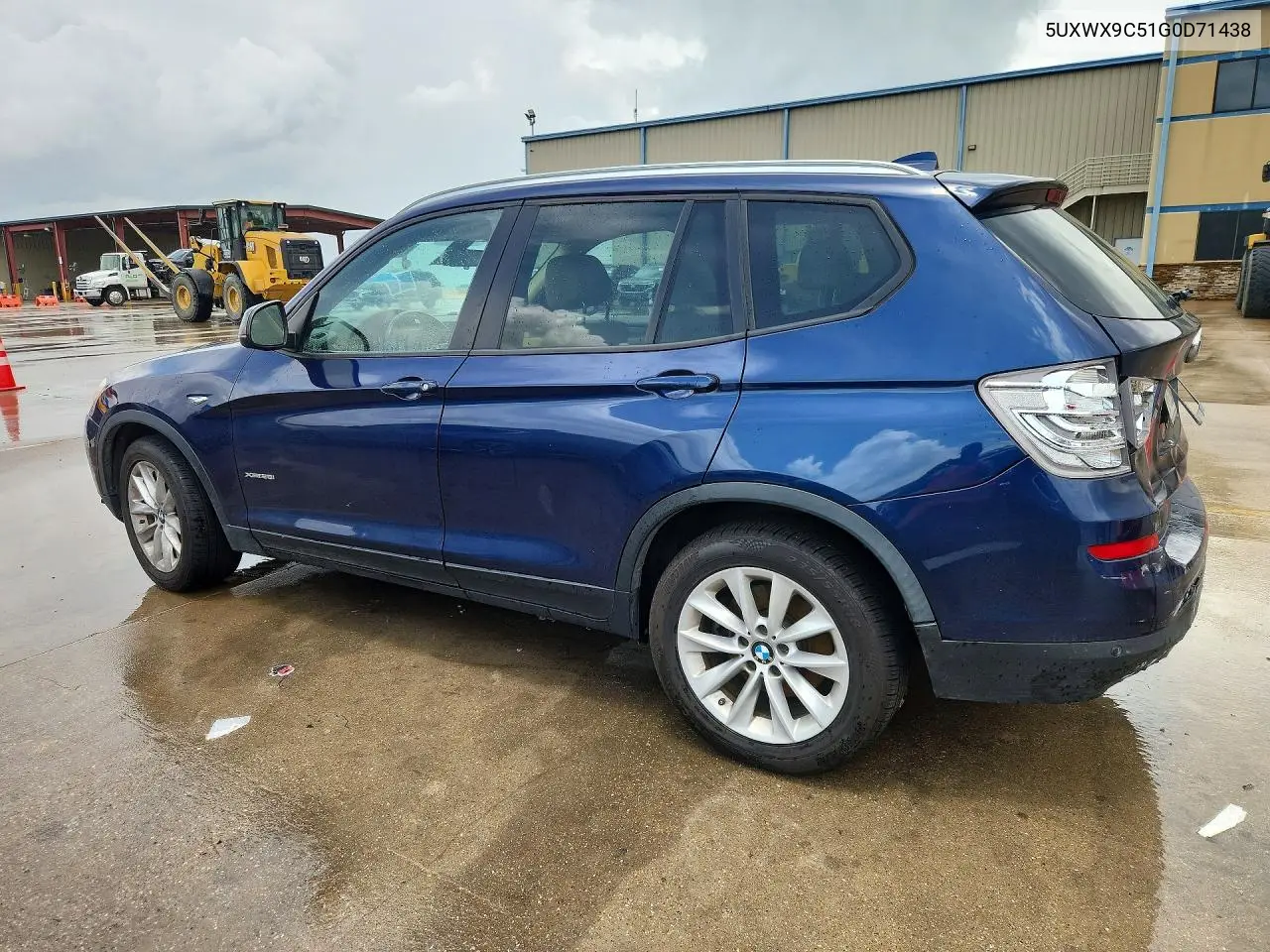 2016 BMW X3 xDrive28I VIN: 5UXWX9C51G0D71438 Lot: 60784876