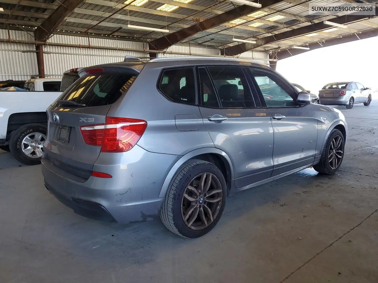 2016 BMW X3 Sdrive28I VIN: 5UXWZ7C59G0R32030 Lot: 61738626