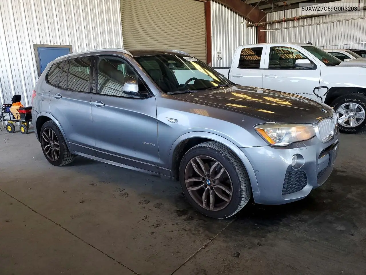 2016 BMW X3 Sdrive28I VIN: 5UXWZ7C59G0R32030 Lot: 61738626