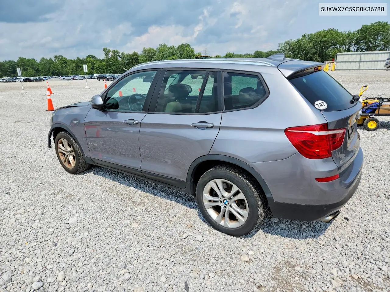 2016 BMW X3 xDrive35I VIN: 5UXWX7C59G0K36788 Lot: 62091156