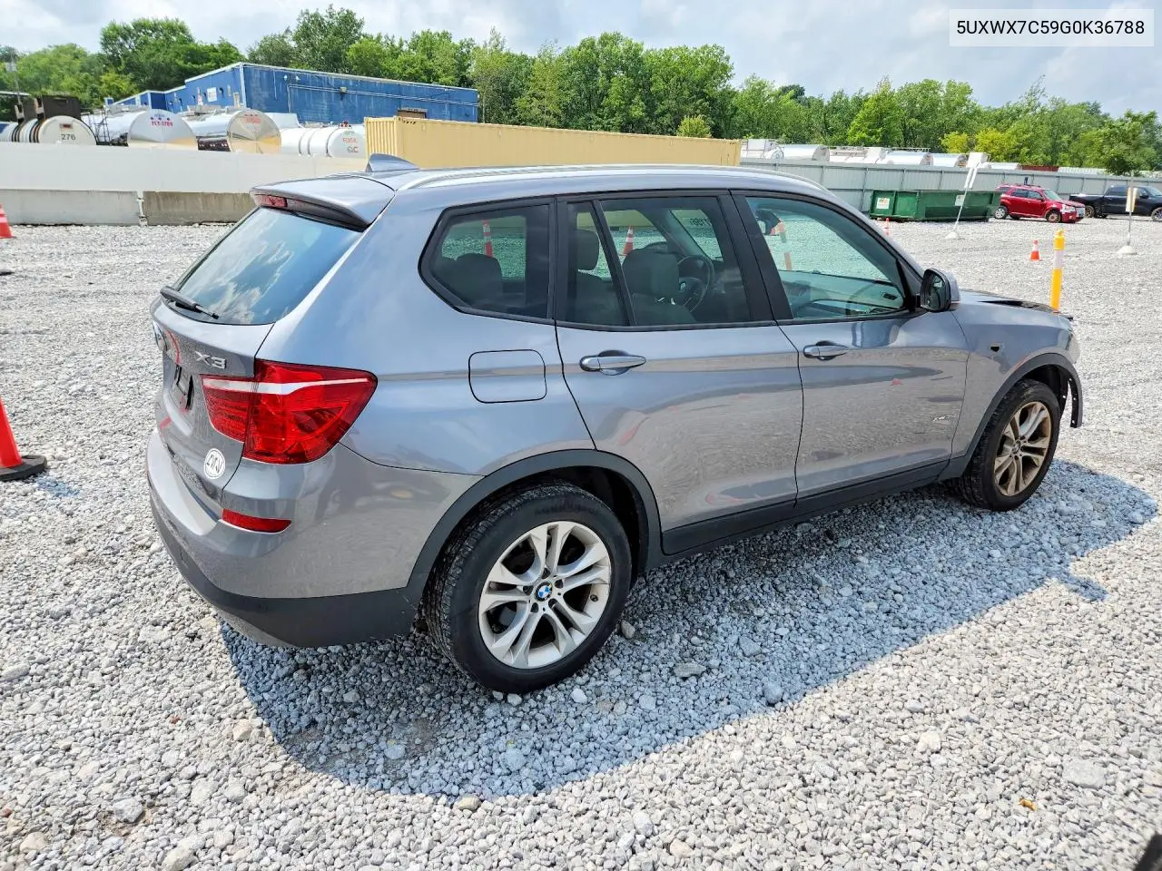 2016 BMW X3 xDrive35I VIN: 5UXWX7C59G0K36788 Lot: 62091156